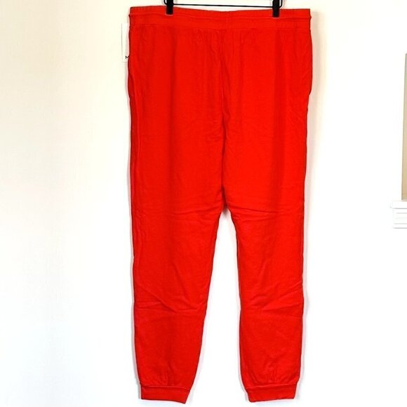 NWT MATE the Label Red Organic Terry Classic Jogger - 2X - Picture 6 of 8
